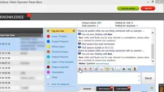 LiveHelpNow screenshot
