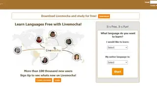 Livemocha screenshot
