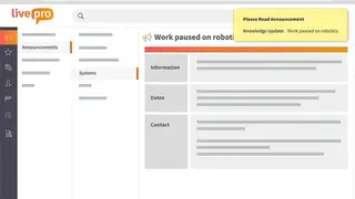Livepro screenshot