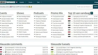 Liveset Database screenshot