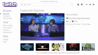 Livestreamer screenshot