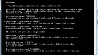 Livestreamer screenshot