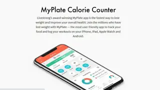 Livestrong MyPlate screenshot