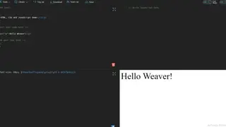 Liveweave screenshot