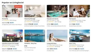 LivingSocial screenshot