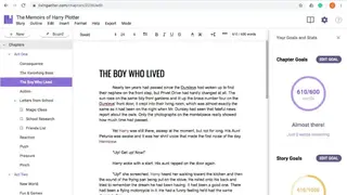 LivingWriter screenshot