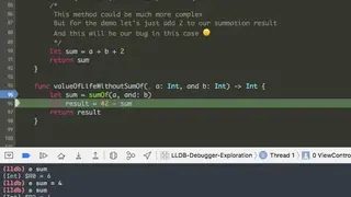 LLDB screenshot