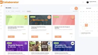 LMS Collaborator screenshot