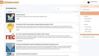 LMS Collaborator screenshot