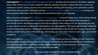 Load Logistics screenshot