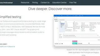 LoadRunner screenshot
