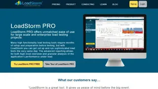 LoadStorm screenshot