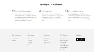 Lobbipad screenshot