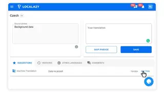 Localazy screenshot