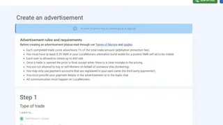 LocalMonero screenshot