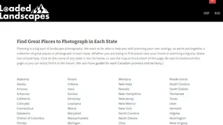 Location Guides from Loaded Landscapes screenshot
