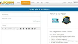 Lockbin screenshot