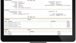 Lockbox LIMS screenshot