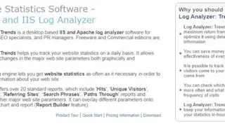 Log Analyzer: Trends screenshot