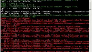 Log4Net screenshot