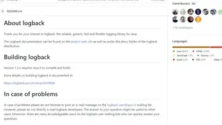 Logback screenshot