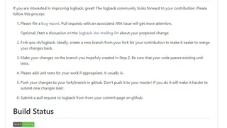 Logback screenshot