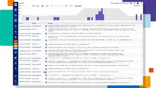 LogicMonitor Log Analysis screenshot