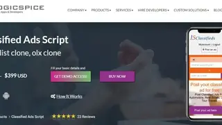 Logicspice Classified Ads Script screenshot
