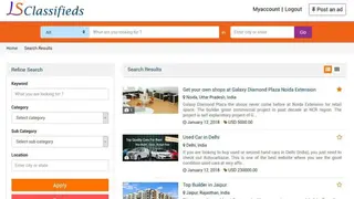 Logicspice Classified Ads Script screenshot