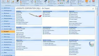Logisuite Financials screenshot