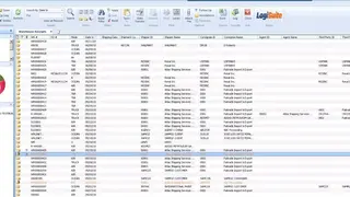 Logisuite Financials screenshot