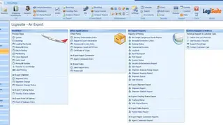Logisuite Financials screenshot