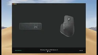 Logitech Options screenshot