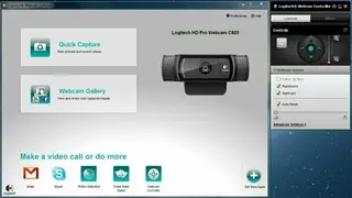 Logitech Webcam Software screenshot