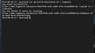 Logpasta screenshot