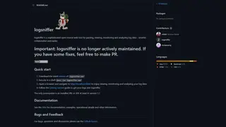 Logsniffer screenshot