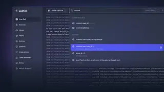 Logtail screenshot