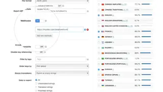 Lokalise screenshot