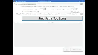 Long Path Fixer screenshot