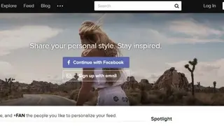 Lookbook screenshot