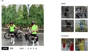 Lookbook screenshot