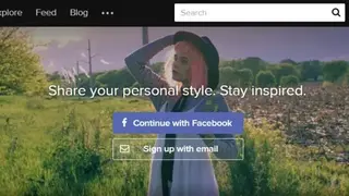 Lookbook screenshot