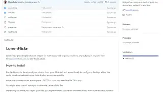 Loremflickr screenshot