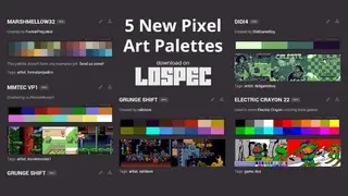 Lospec Pixel Editor screenshot