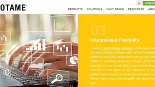 Lotame screenshot