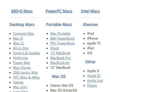Low End Mac screenshot