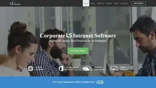 LS Intranet screenshot