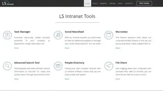 LS Intranet screenshot