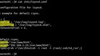 Lsyncd screenshot