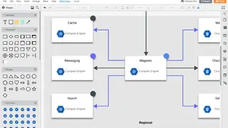 Lucidchart Network Diagram Solution screenshot